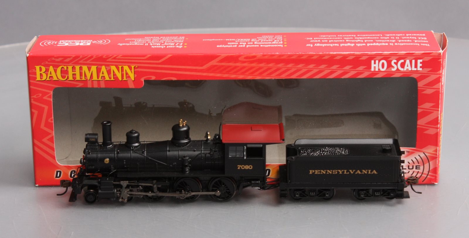 Bachmann 51401 HO Pennsylvania Baldwin 4-6-0 Steam Loco w/DCC