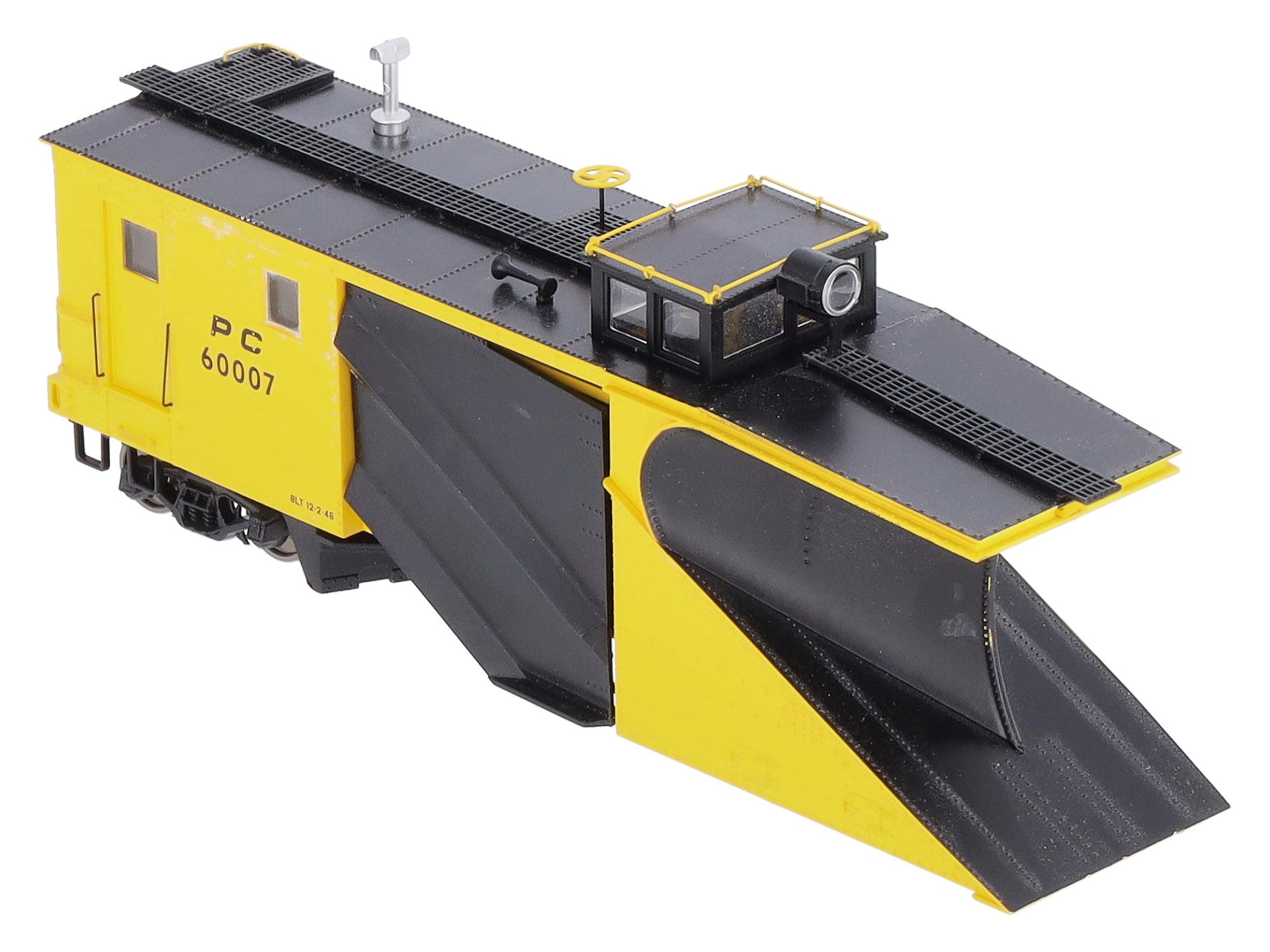 Walthers 920-110027 HO Penn Central Russell Snowplow #60007 – Trainz