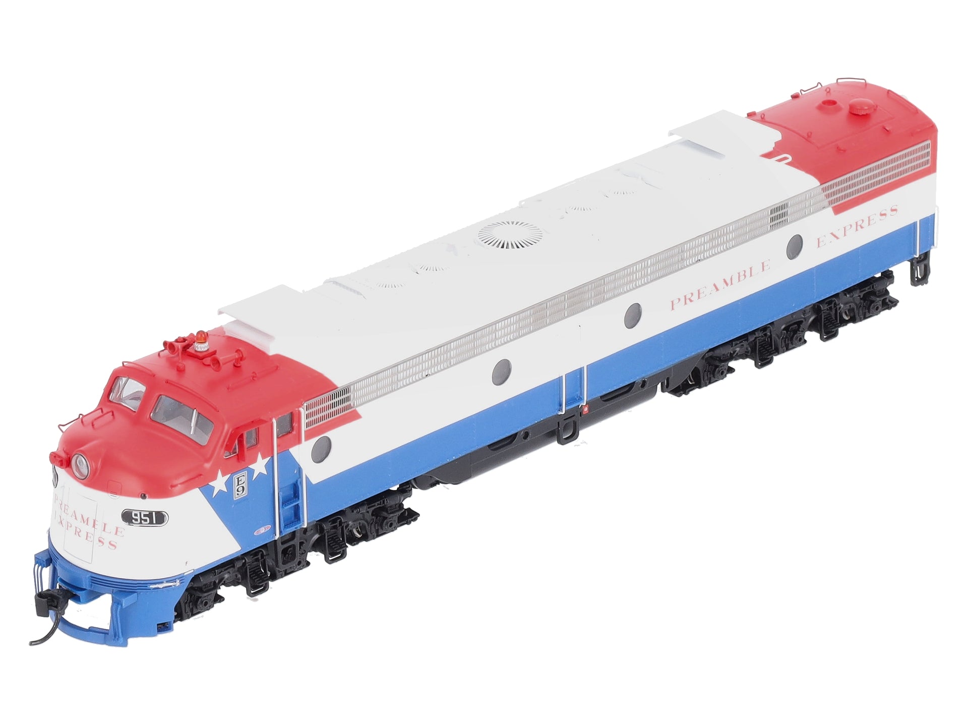 Walthers 920-49384 HO Preamble Express EMD E9A Diesel Locomotive #951