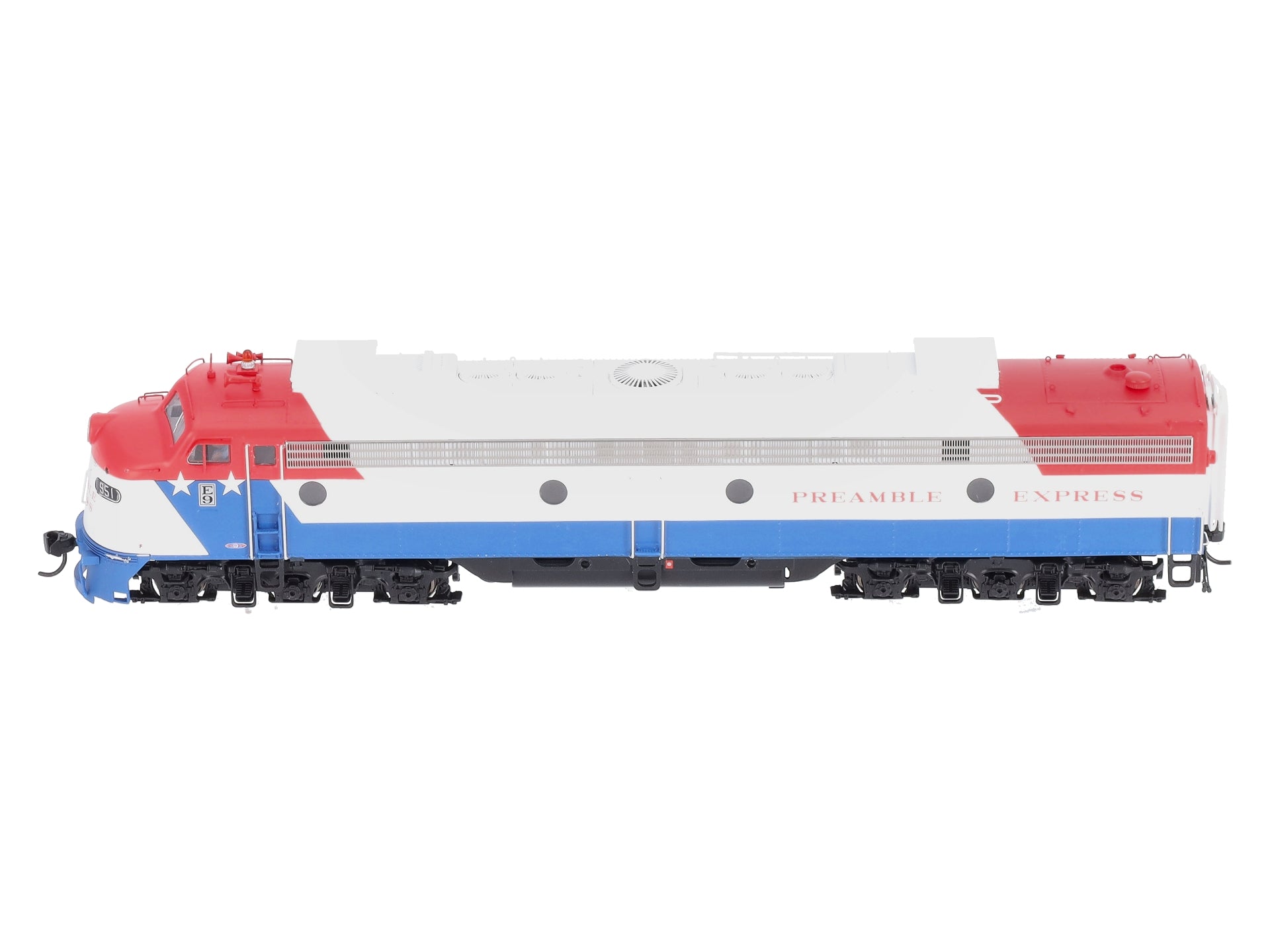 Walthers 920-49384 HO Preamble Express EMD E9A Diesel Locomotive #951