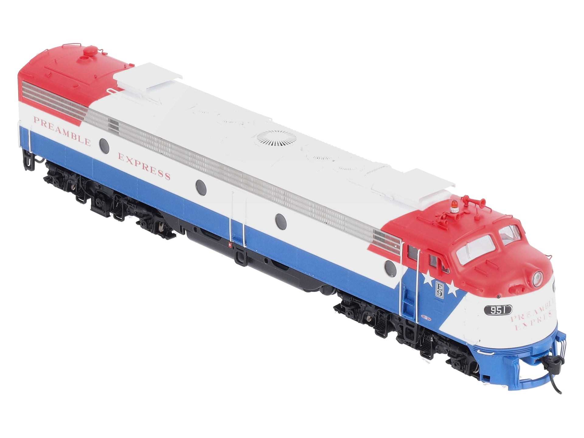 Walthers 920-49384 HO Preamble Express EMD E9A Diesel Locomotive #951