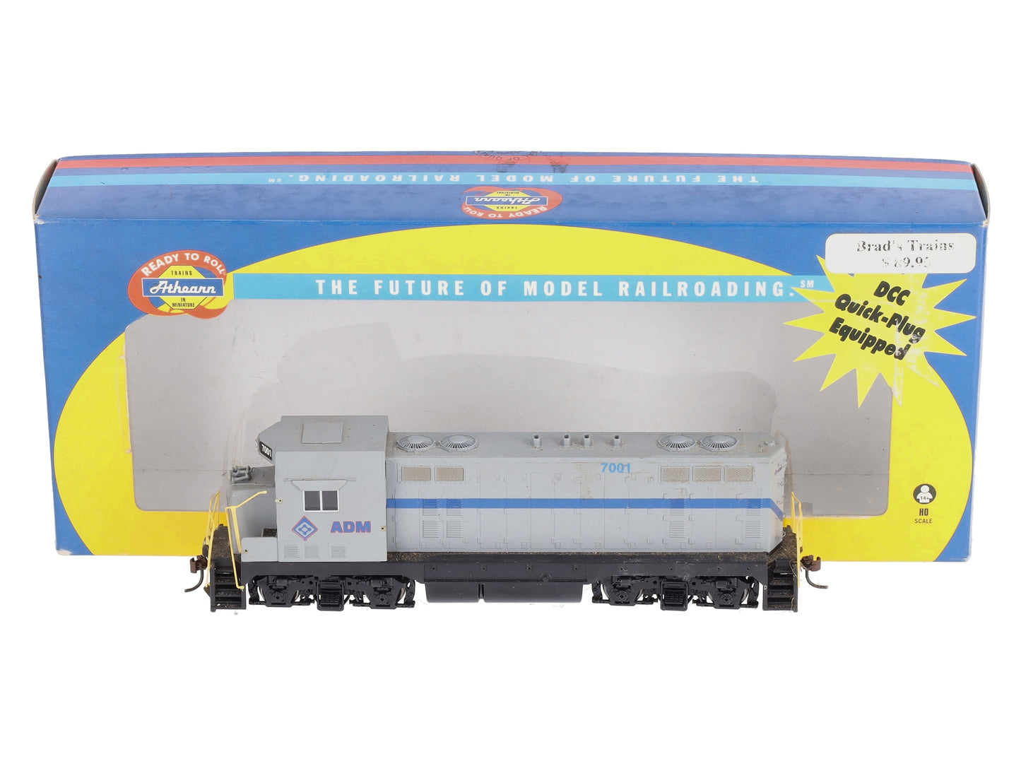 Athearn 89913 HO Scale ADM Diesel Locomotive # 7001