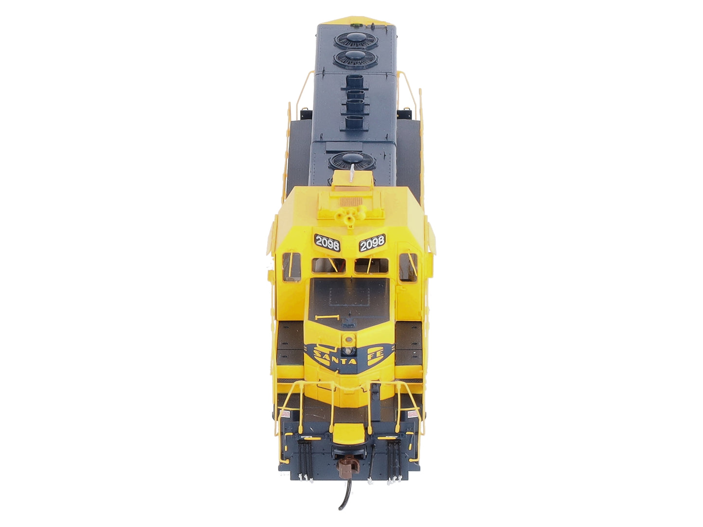 Athearn G78239 HO Scale AT&SF GP7u Powered Diesel Locomotive w/DCC & Sound #2098