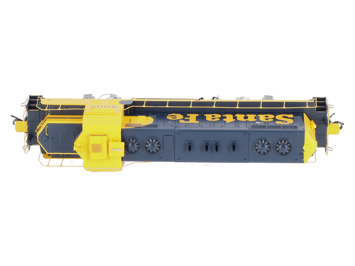 Athearn G78239 HO Scale AT&SF GP7u Powered Diesel Locomotive w/DCC & Sound #2098
