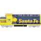Athearn G78239 HO Scale AT&SF GP7u Powered Diesel Locomotive w/DCC & Sound #2098