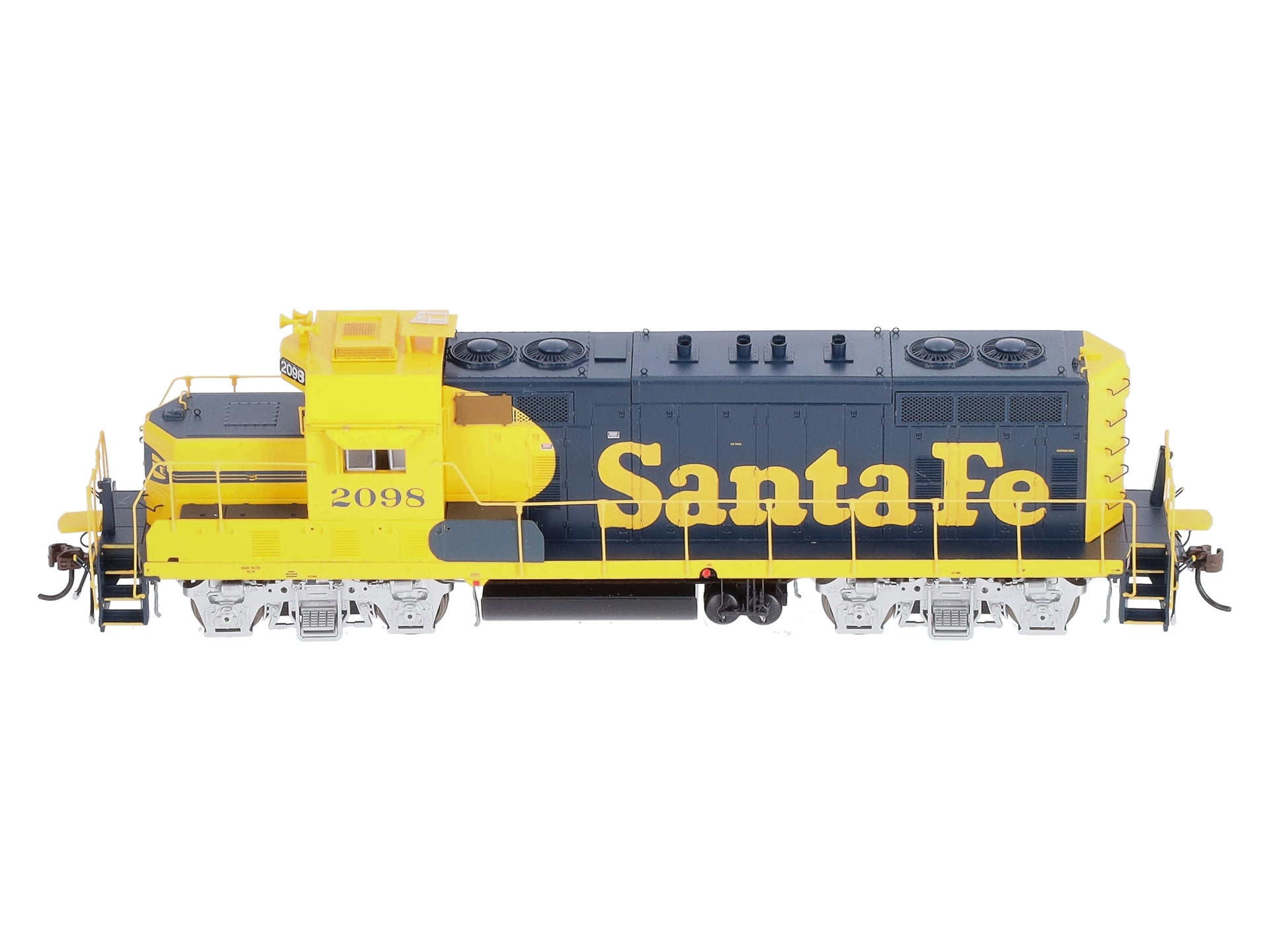 Athearn G78239 HO Scale AT&SF GP7u Powered Diesel Locomotive w/DCC & Sound #2098