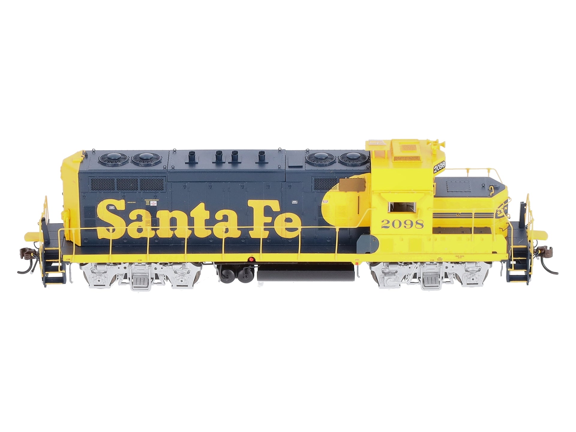 Athearn G78239 HO Scale AT&SF GP7u Powered Diesel Locomotive w/DCC & Sound #2098