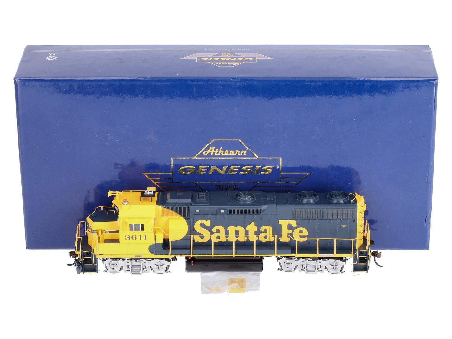 Athearn G65603 HO Santa Fe GP39-2 Powered Diesel Locomotive w/DCC & Sound #3611