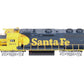Athearn G65603 HO Santa Fe GP39-2 Powered Diesel Locomotive w/DCC & Sound #3611