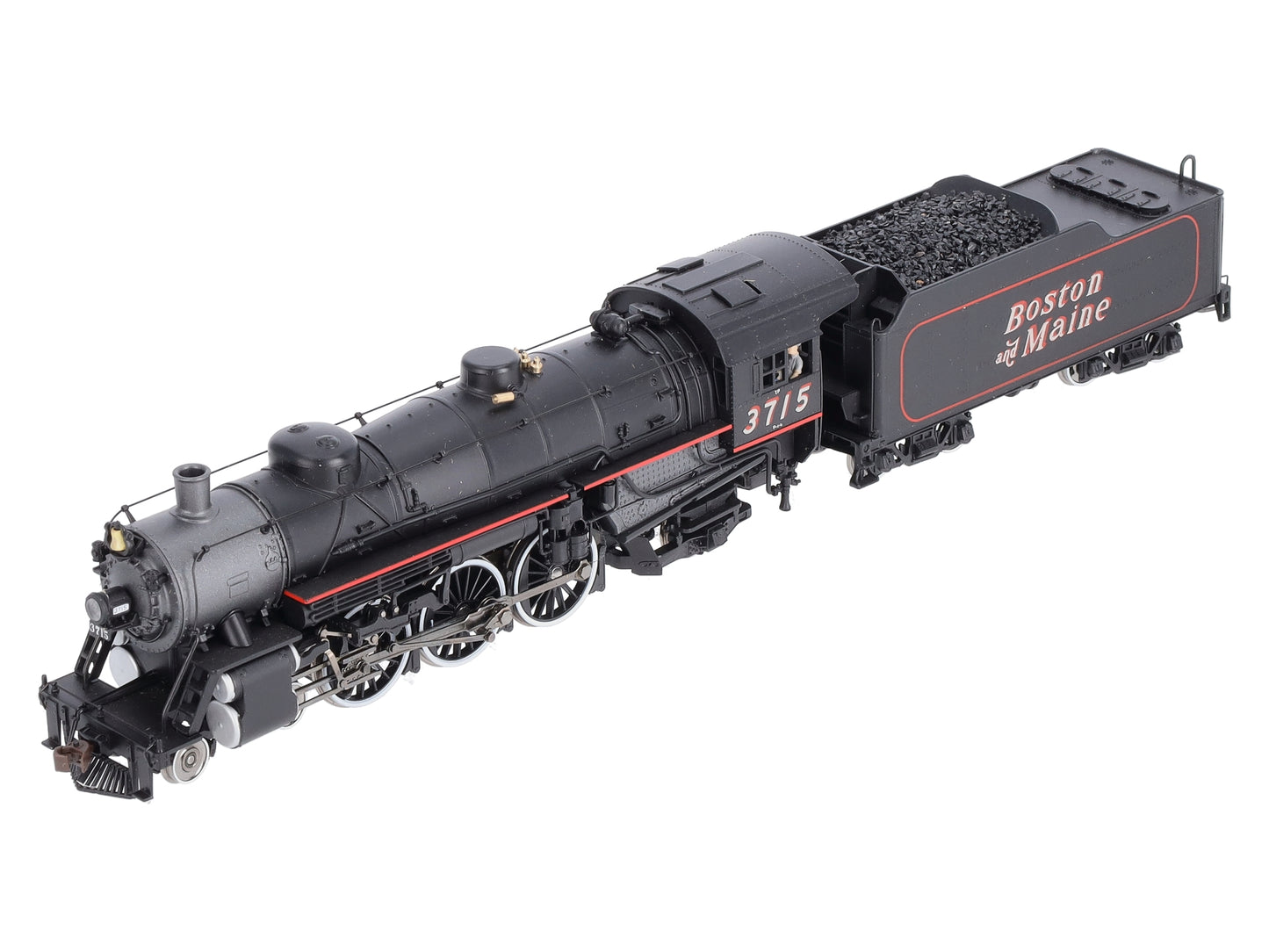 Broadway Limited 1063 HO B&M Powerhouse Series Steam Light Pacific W/DCC
