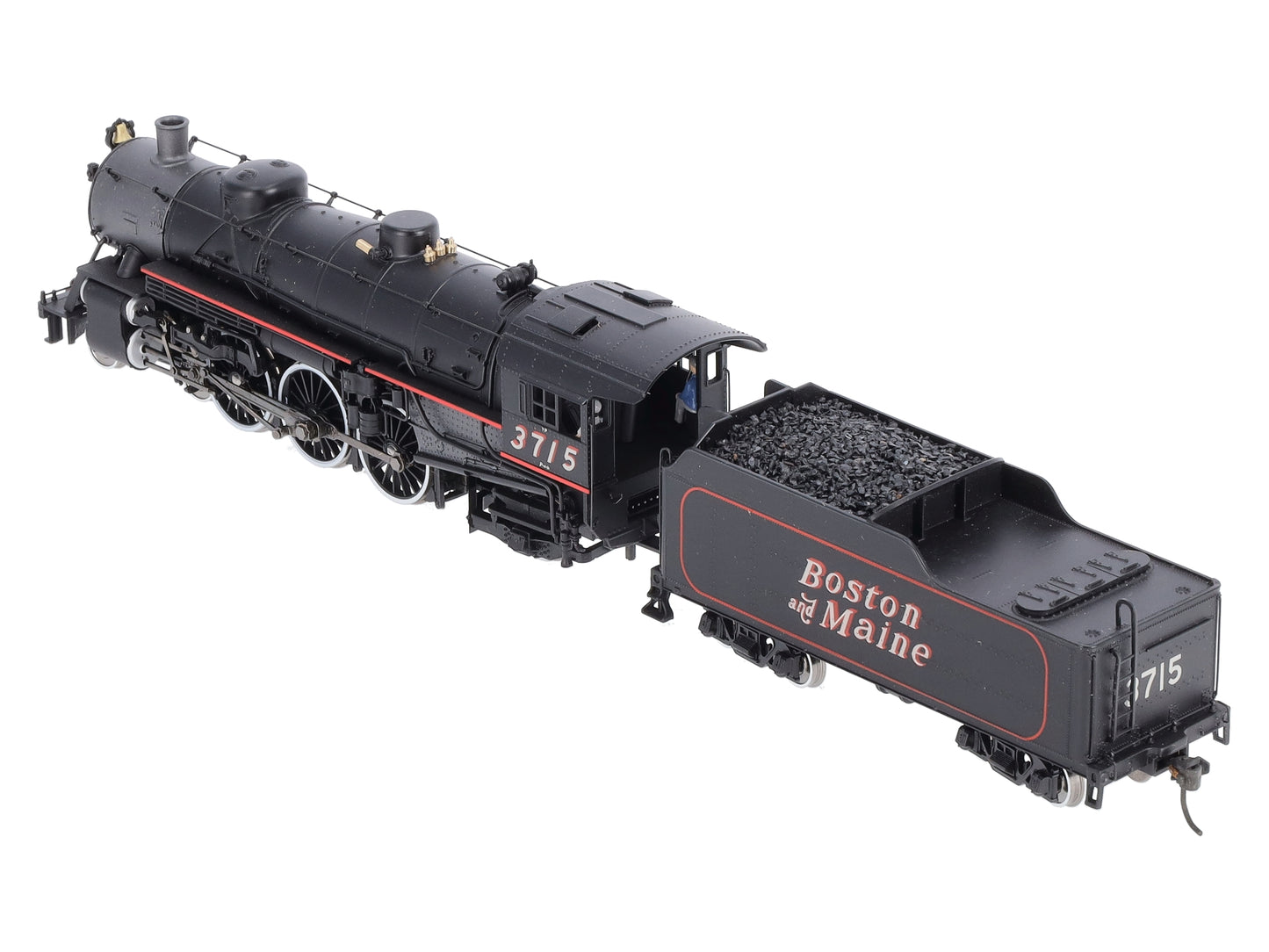 Broadway Limited 1063 HO B&M Powerhouse Series Steam Light Pacific W/DCC