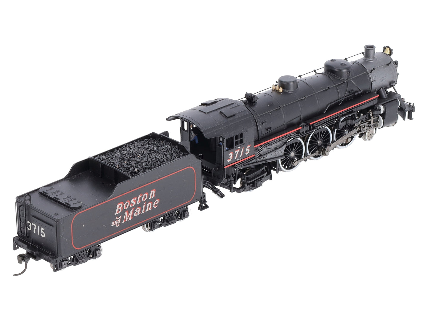 Broadway Limited 1063 HO B&M Powerhouse Series Steam Light Pacific W/DCC