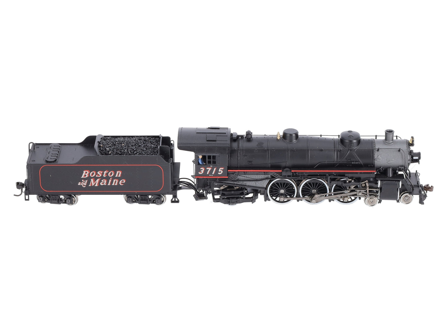 Broadway Limited 1063 HO B&M Powerhouse Series Steam Light Pacific W/DCC