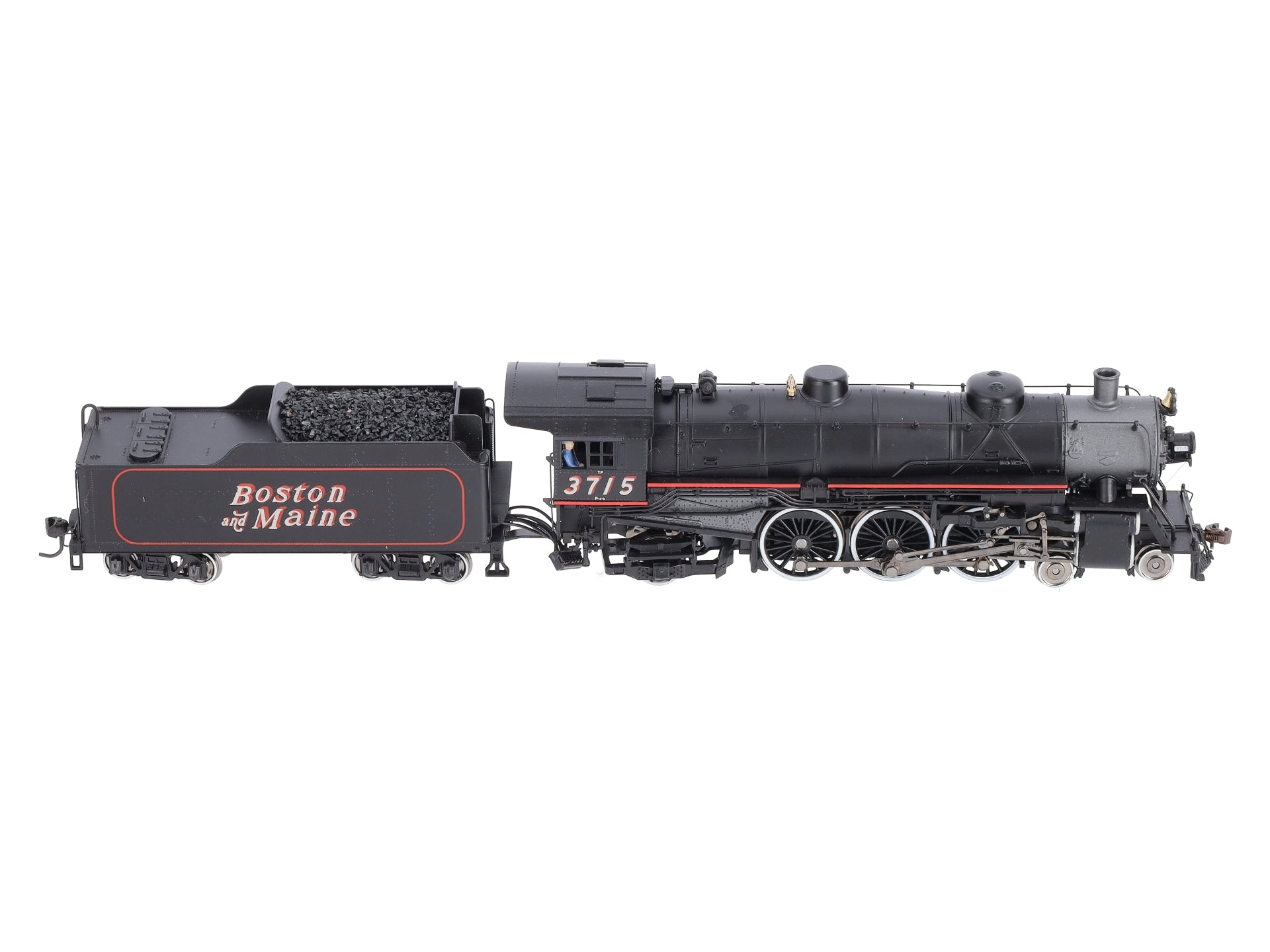 Broadway Limited 1063 HO B&M Powerhouse Series Steam Light Pacific W/DCC