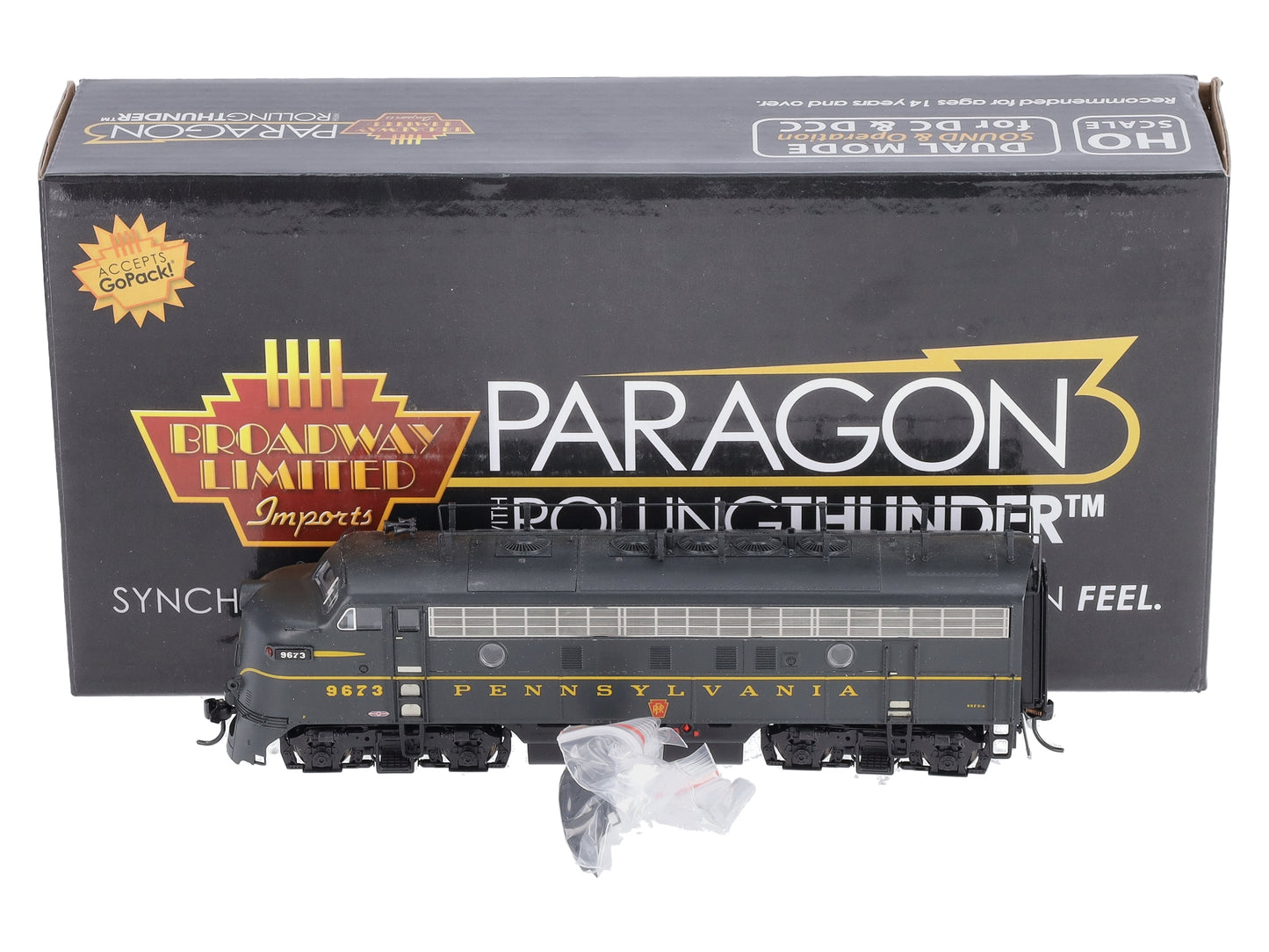 Broadway Limited 4860 HO Pennsylvania EMD F7A Diesel Locomotive Sound/DCC #9673A