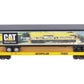 MTH 20-98135 O Gauge Caterpillar Flat Car with 48' Trailer #751925 LN/Box