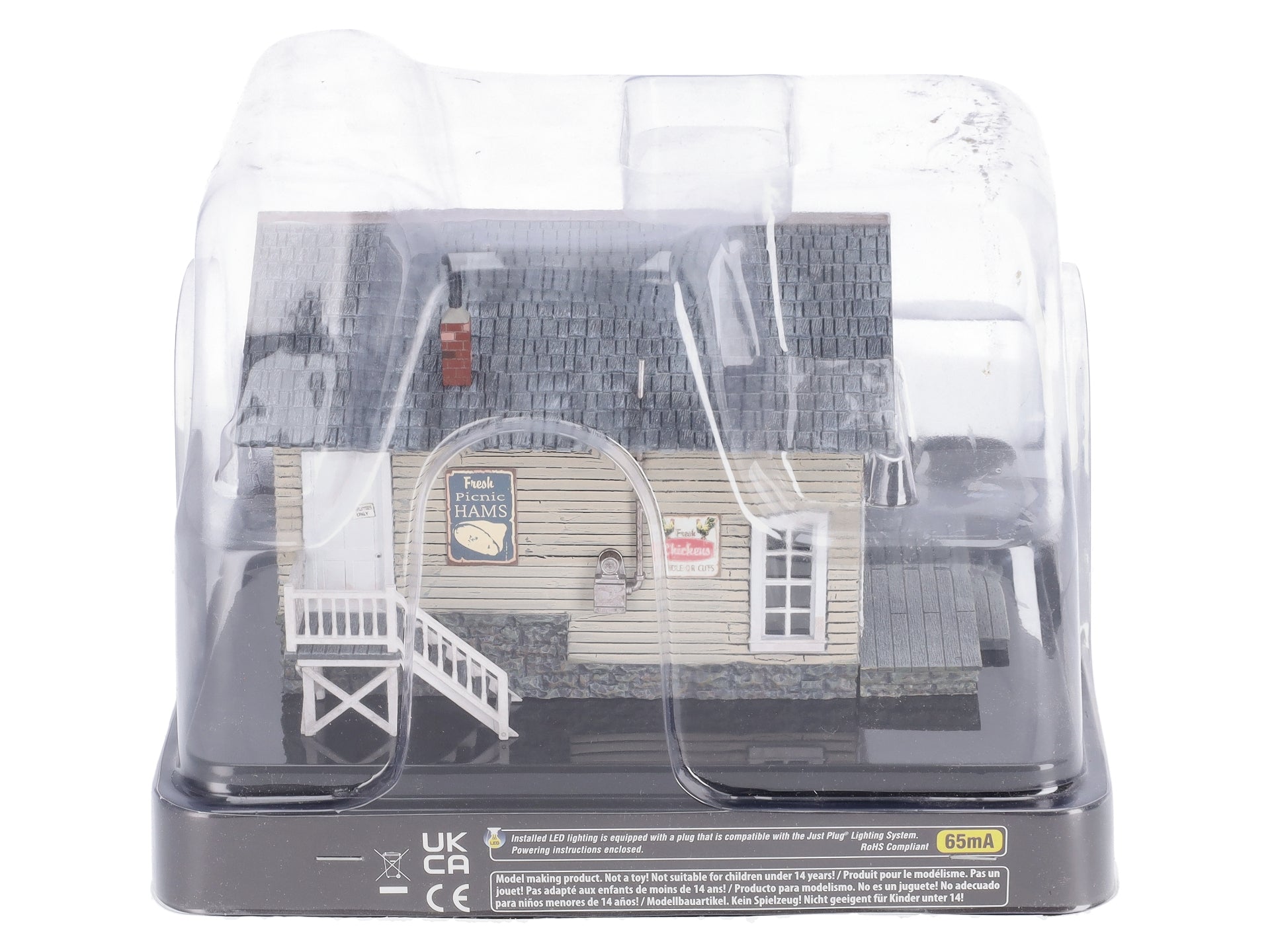 Woodland Scenics BR5872 O Assembled Built-N-Ready Butcher Shop Building