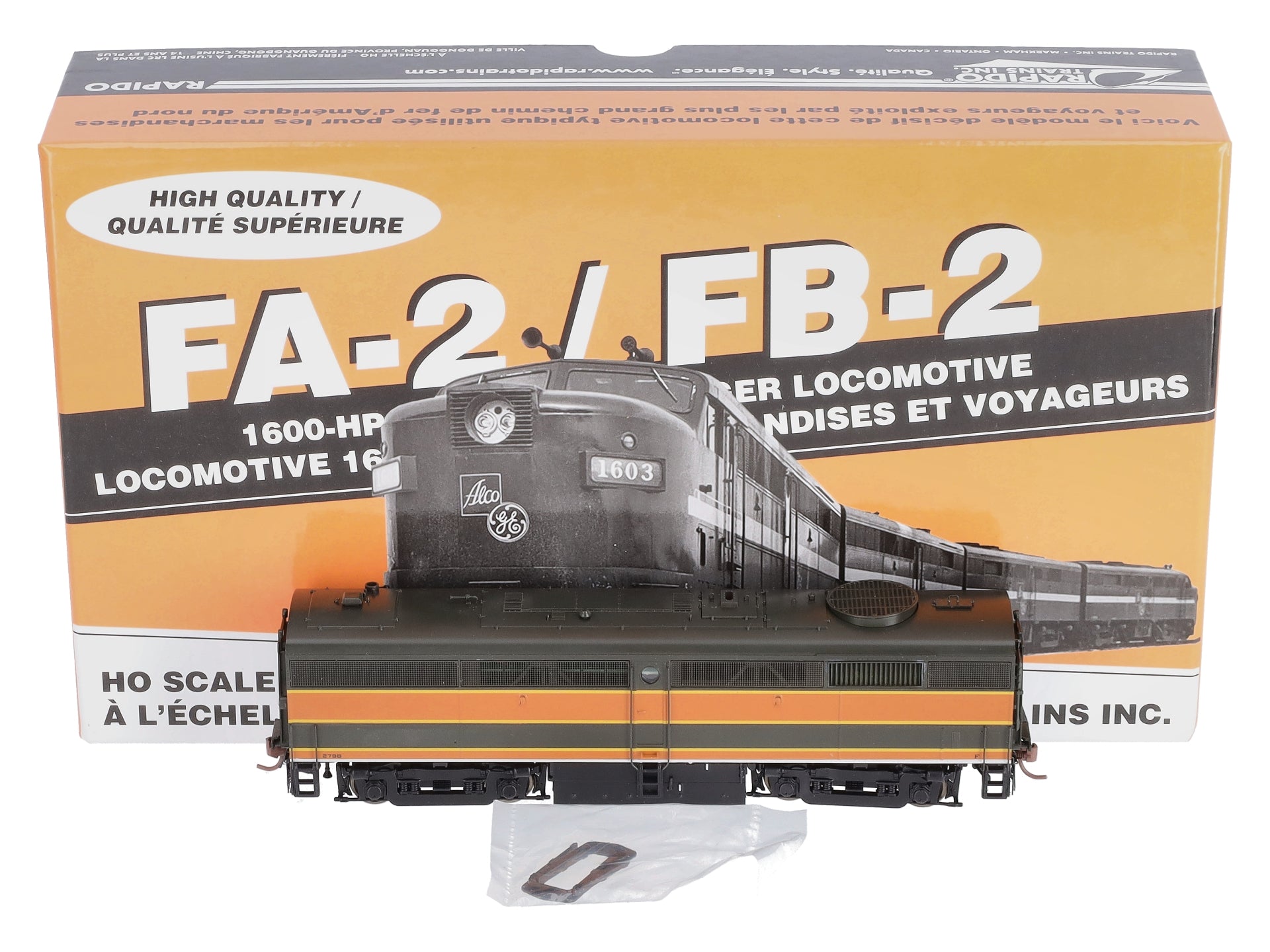 Rapido Trains 22025 HO Scale Great Northern Alco FPB-2 Ph Ia Diesel Engine #279B