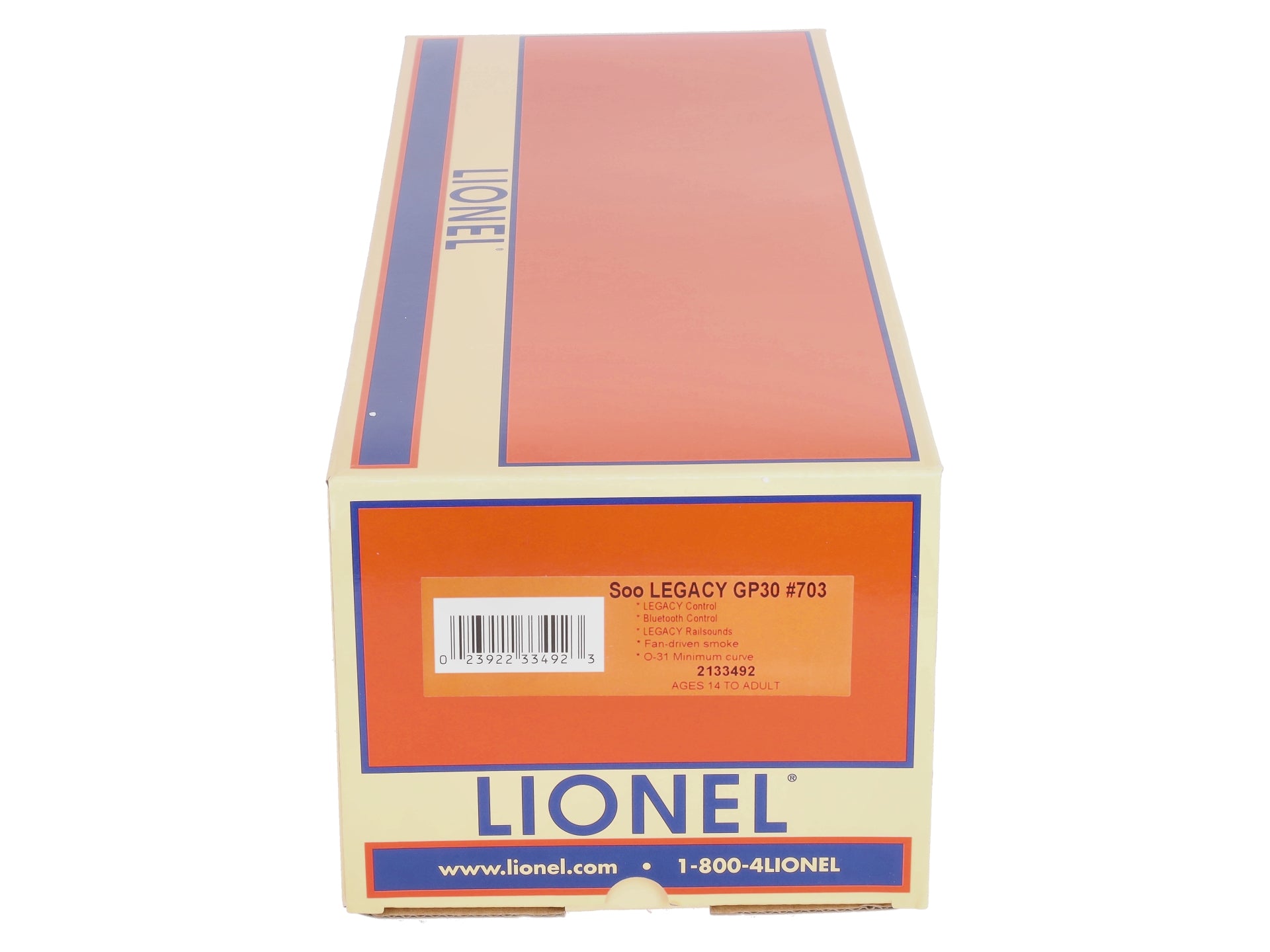 Lionel 2133492 O Gauge SOO GP30 Legacy Diesel Locomotive #703