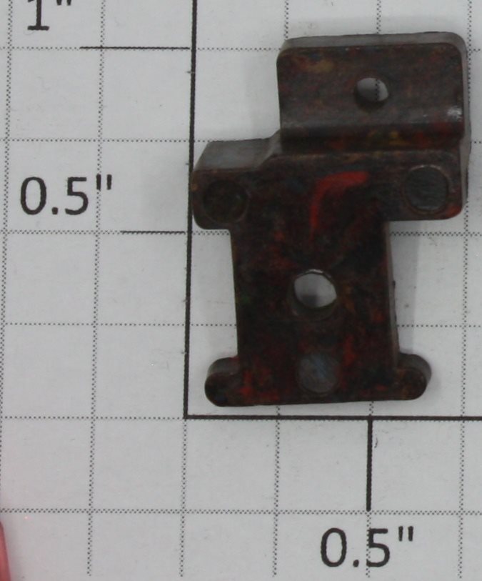 Lionel TCL-41 Offset Red Swirl Collector Roller Insulator