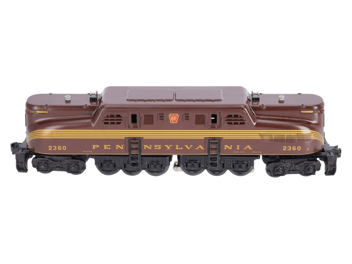 Williams 41799 O PRR Tuscan 5-Stripe Semi-Scale GG-1 Electric Locomotive #2360