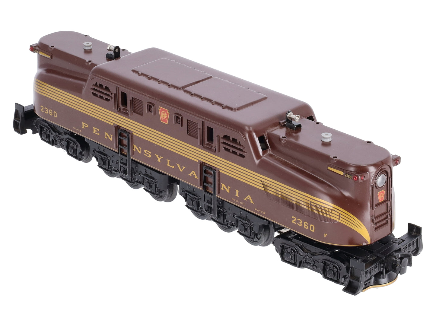 Williams 41799 O PRR Tuscan 5-Stripe Semi-Scale GG-1 Electric Locomotive #2360