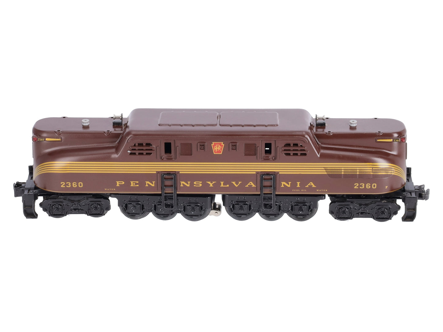 Williams 41799 O PRR Tuscan 5-Stripe Semi-Scale GG-1 Electric Locomotive #2360