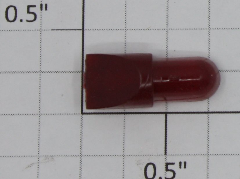Lionel 2531-9 Observation Car Dark Red Marker Light Lens