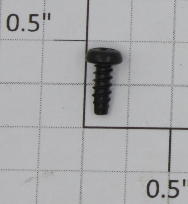 Lionel 8205-T50 #4 x 5/16" Black Phillips Pan Head Self Tapping Screw