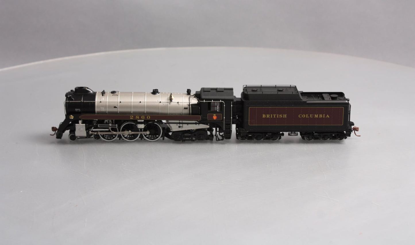 Rapido Trains 600091 HO British Columbia Class H1e Steam Locomotive #2860