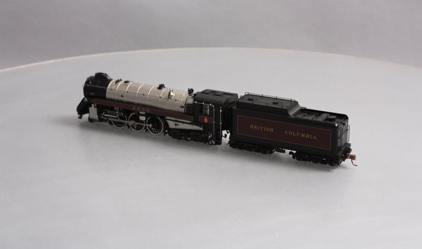 Rapido Trains 600091 HO British Columbia Class H1e Steam Locomotive #2860