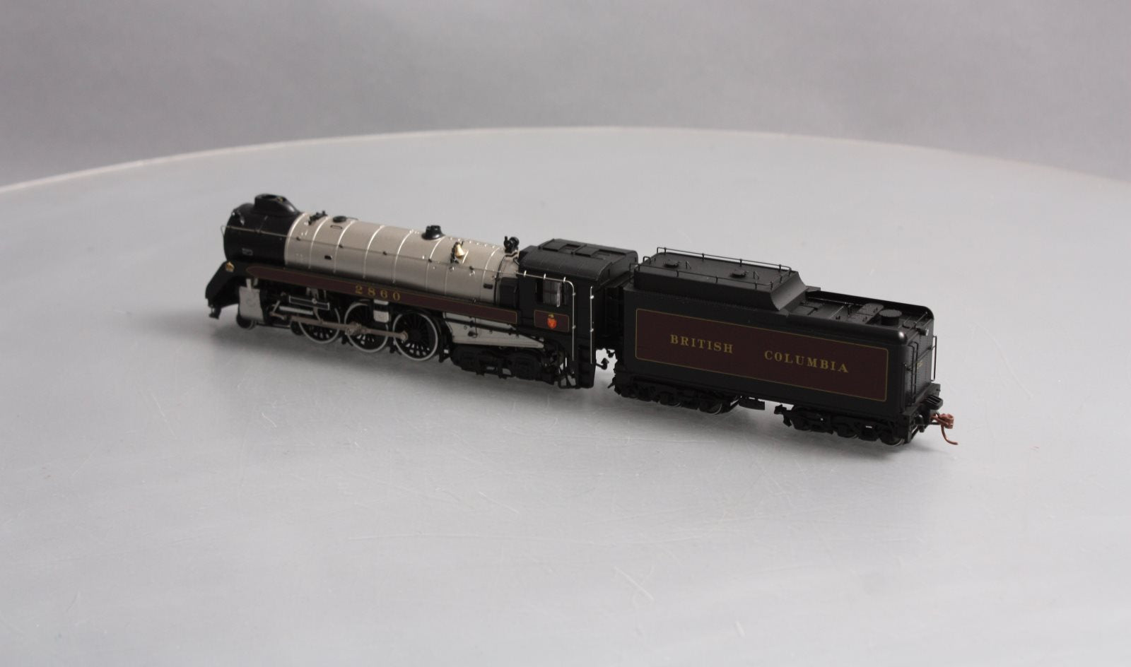Rapido Trains 600091 HO British Columbia Class H1e Steam Locomotive #2860