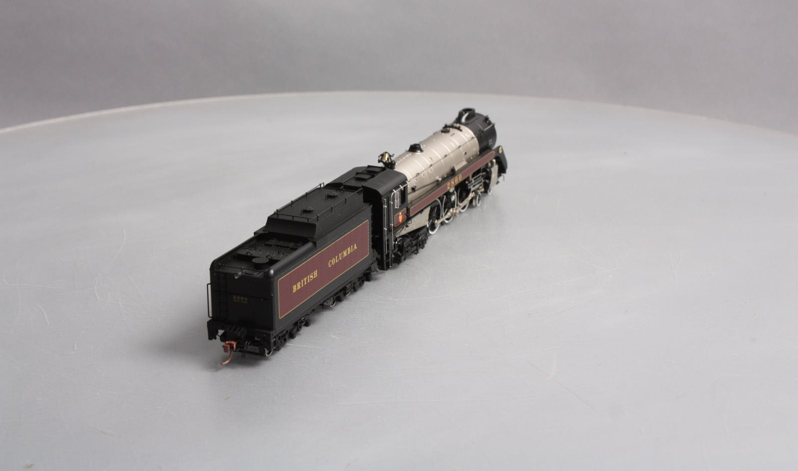 Rapido Trains 600091 HO British Columbia Class H1e Steam Locomotive #2860