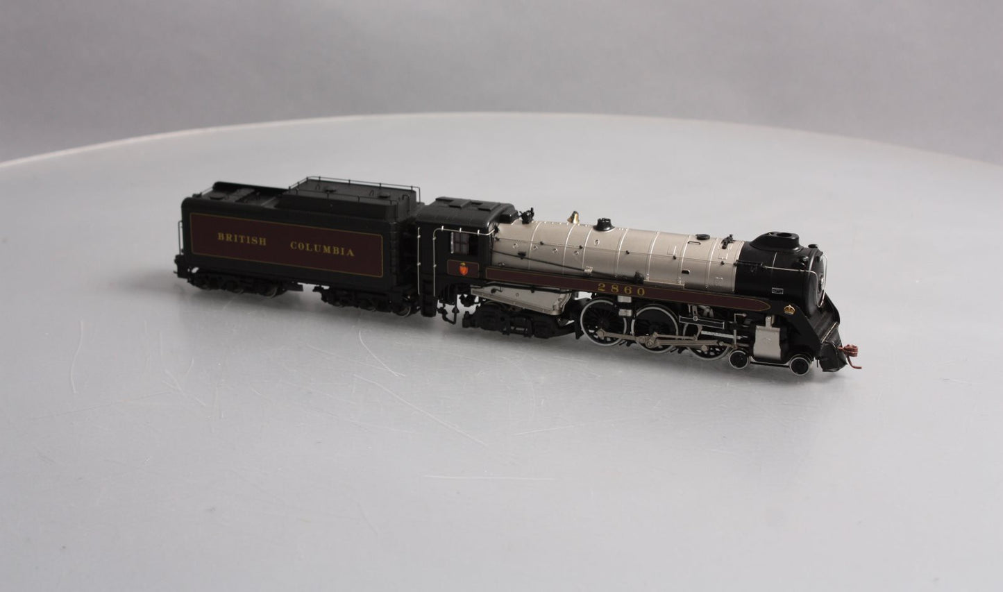 Rapido Trains 600091 HO British Columbia Class H1e Steam Locomotive #2860