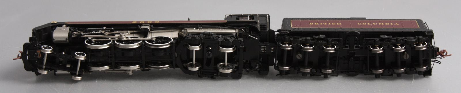 Rapido Trains 600091 HO British Columbia Class H1e Steam Locomotive #2860