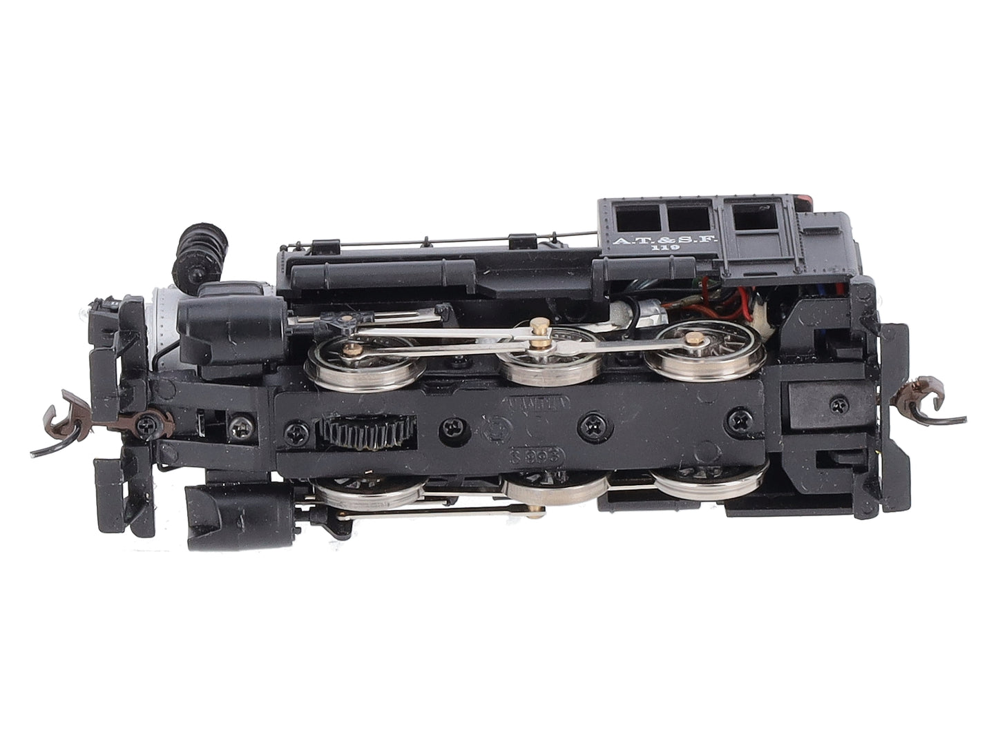 Mantua 393101 HO Santa Fe 0-6-0 Tank Switcher w/ DCC & Sound