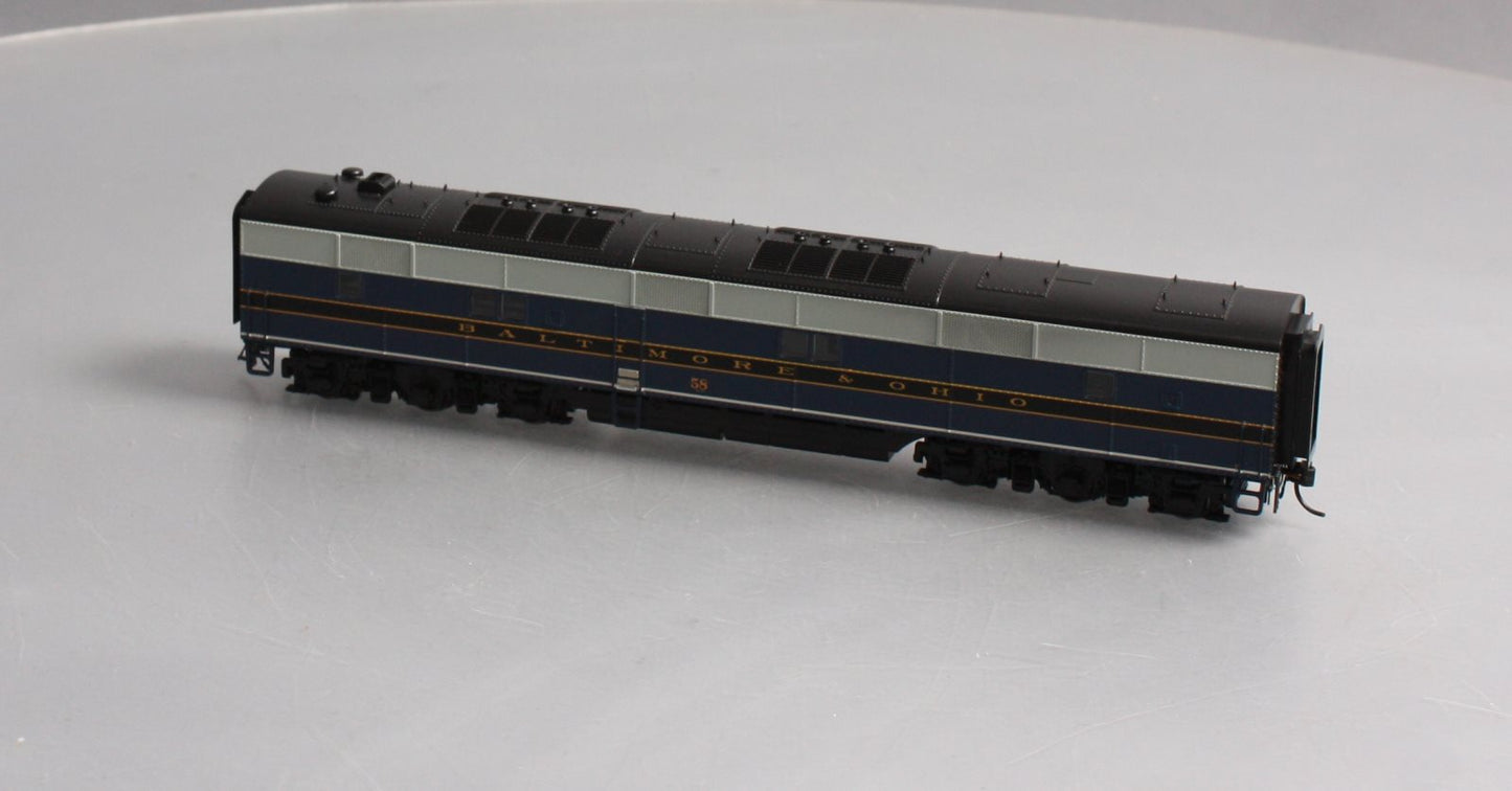 Broadway Limited 5399 HO Baltimore & Ohio EMD E6 B-Unit Diesel Locomotive #58x