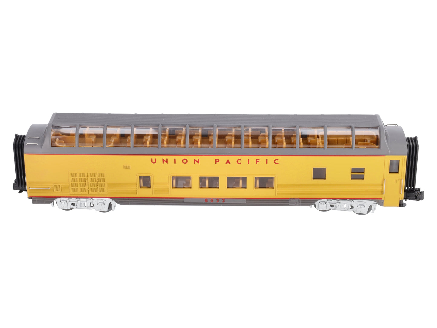 MTH 30-67894 O Union Pacific 60' Streamlined Full-Length Vista Dome Car