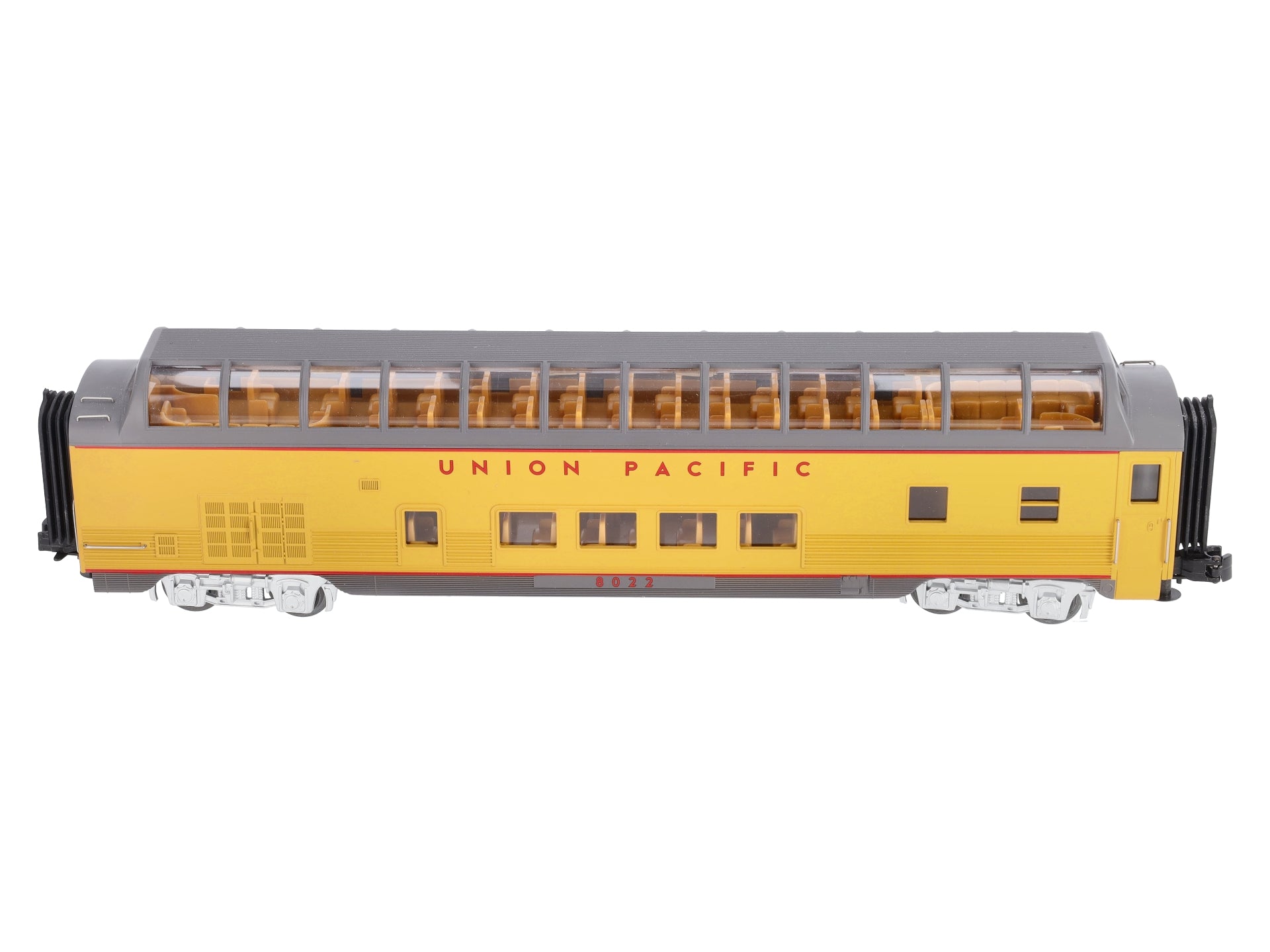 MTH 30-67894 O Union Pacific 60' Streamlined Full-Length Vista Dome Car