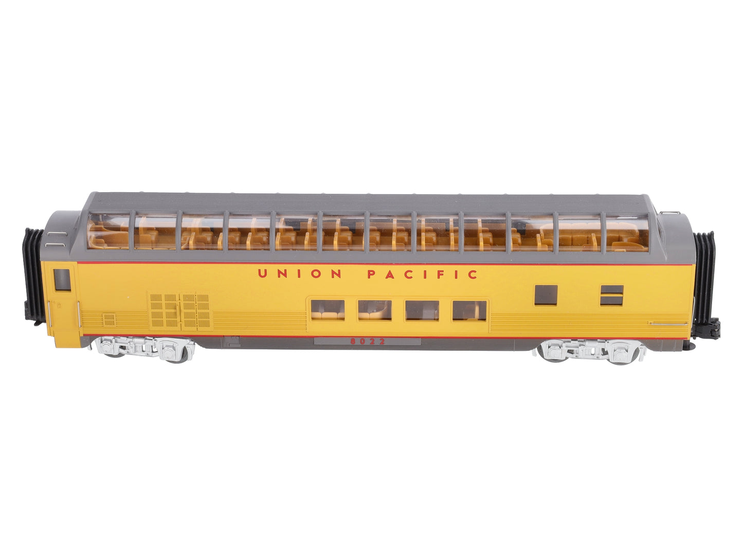 MTH 30-67894 O Union Pacific 60' Streamlined Full-Length Vista Dome Car
