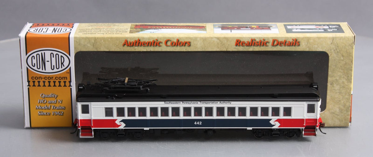 Con-Cor 001-094796 HO SEPTA MUmP54 Powered Coach #442