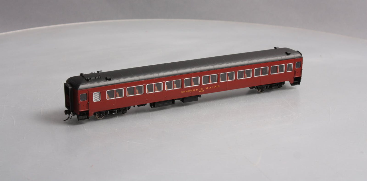 Rapido Trains 109050 HO Boston & Maine PS Osgood-Bradley 10-Window Coach #4587