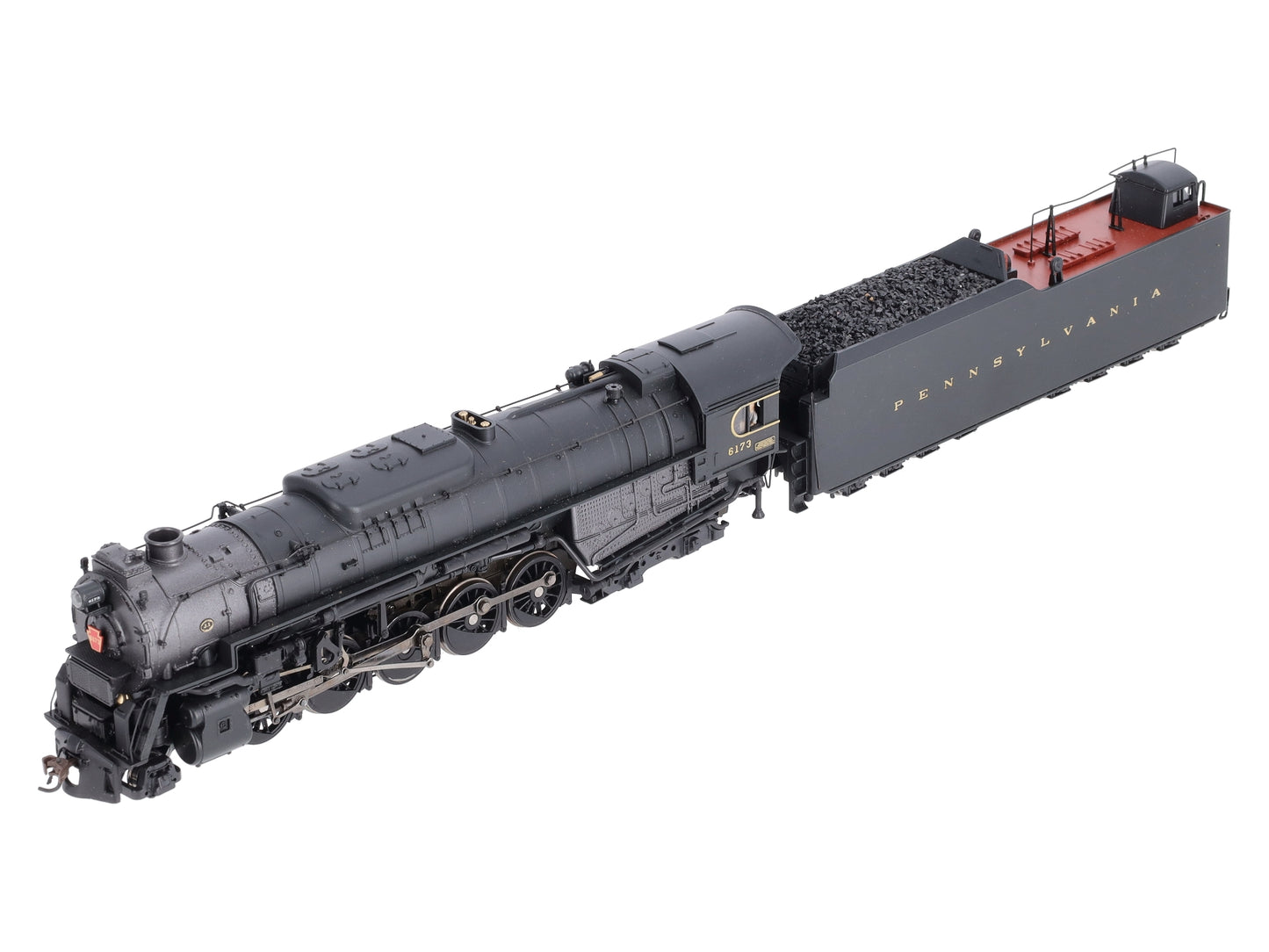 Broadway Limited 2221 HO PRR Class J1 2-10-4 Steam Locomotive & Tender #6173