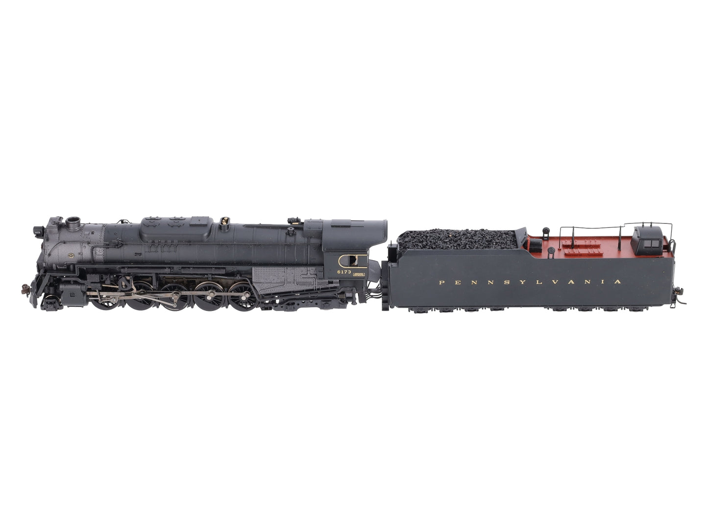 Broadway Limited 2221 HO PRR Class J1 2-10-4 Steam Locomotive & Tender #6173