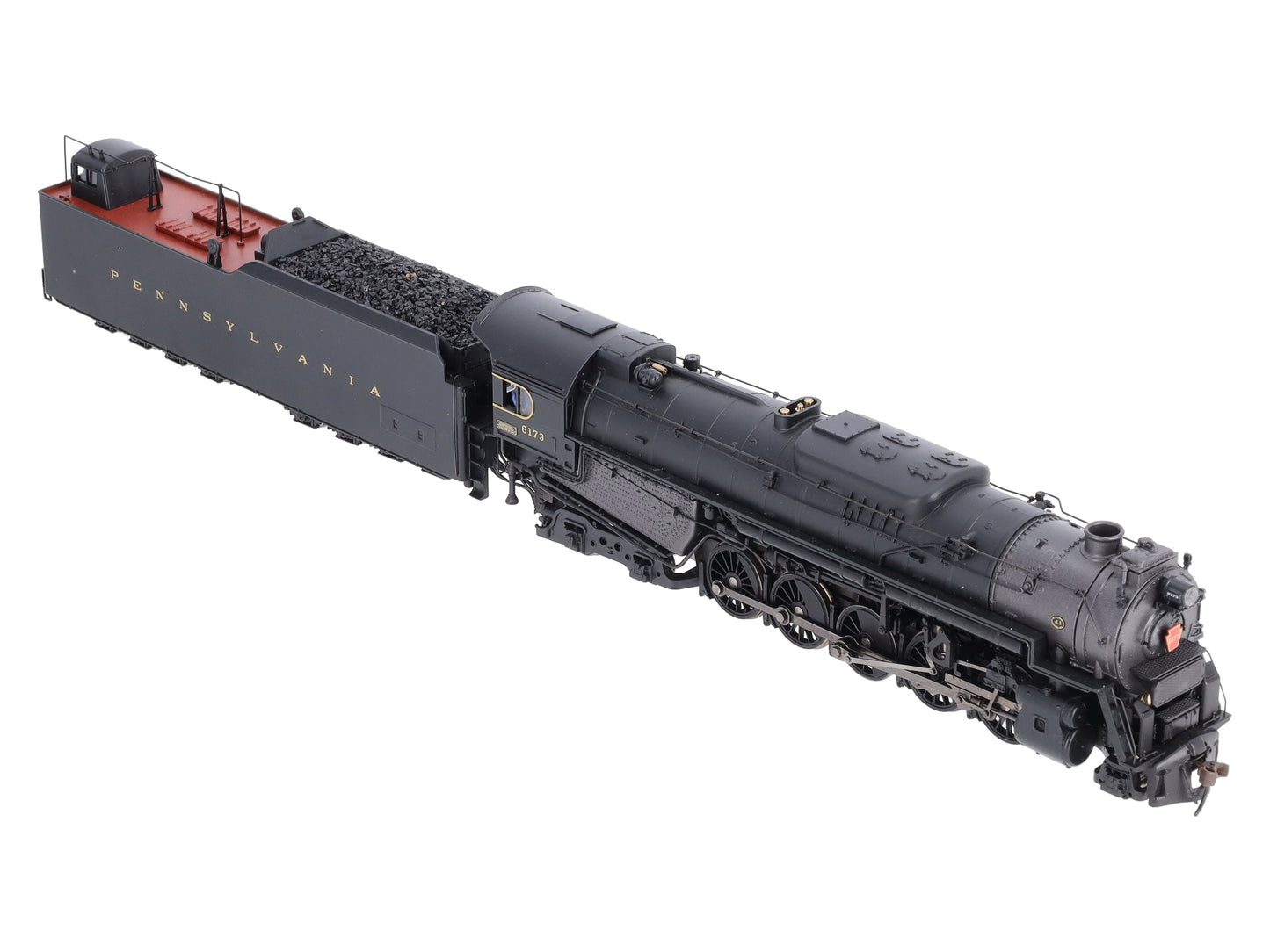 Broadway Limited 2221 HO PRR Class J1 2-10-4 Steam Locomotive & Tender #6173