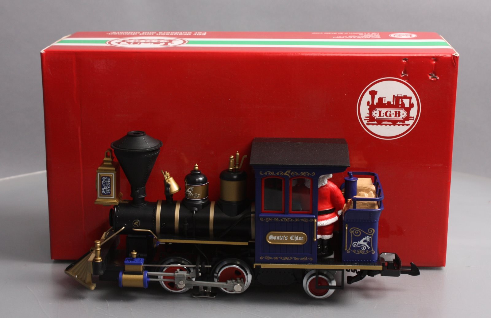 LGB 23132 G CHLOE Christmas Scheme Steam Locomotive – Trainz