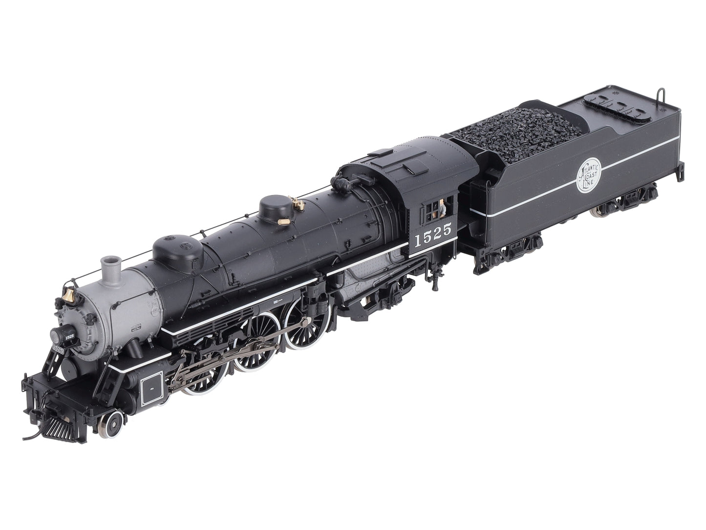 Broadway Limited 5915 HO ACL Pacific 4-6-2 Steam Loco & Tender #1525 with DCC