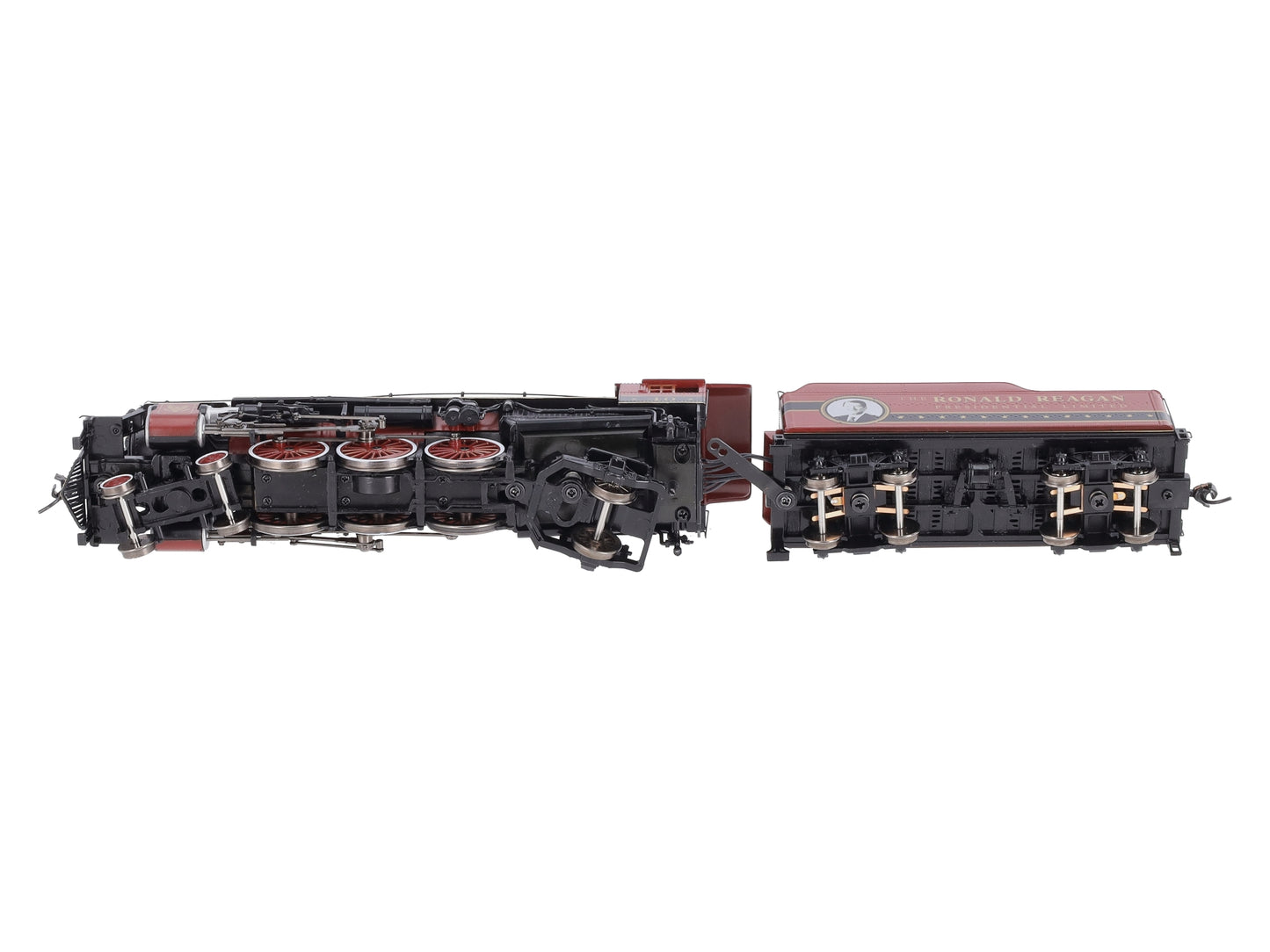Broadway Limited 5902 HO President Ronal Reagan Steam Loco & Tender #40 w DCC