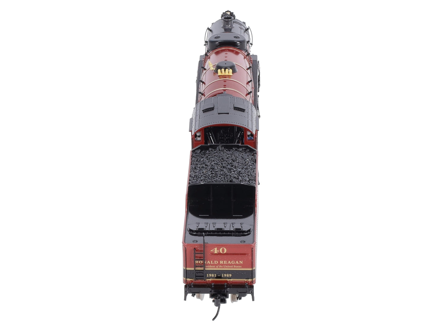 Broadway Limited 5902 HO President Ronal Reagan Steam Loco & Tender #40 w DCC