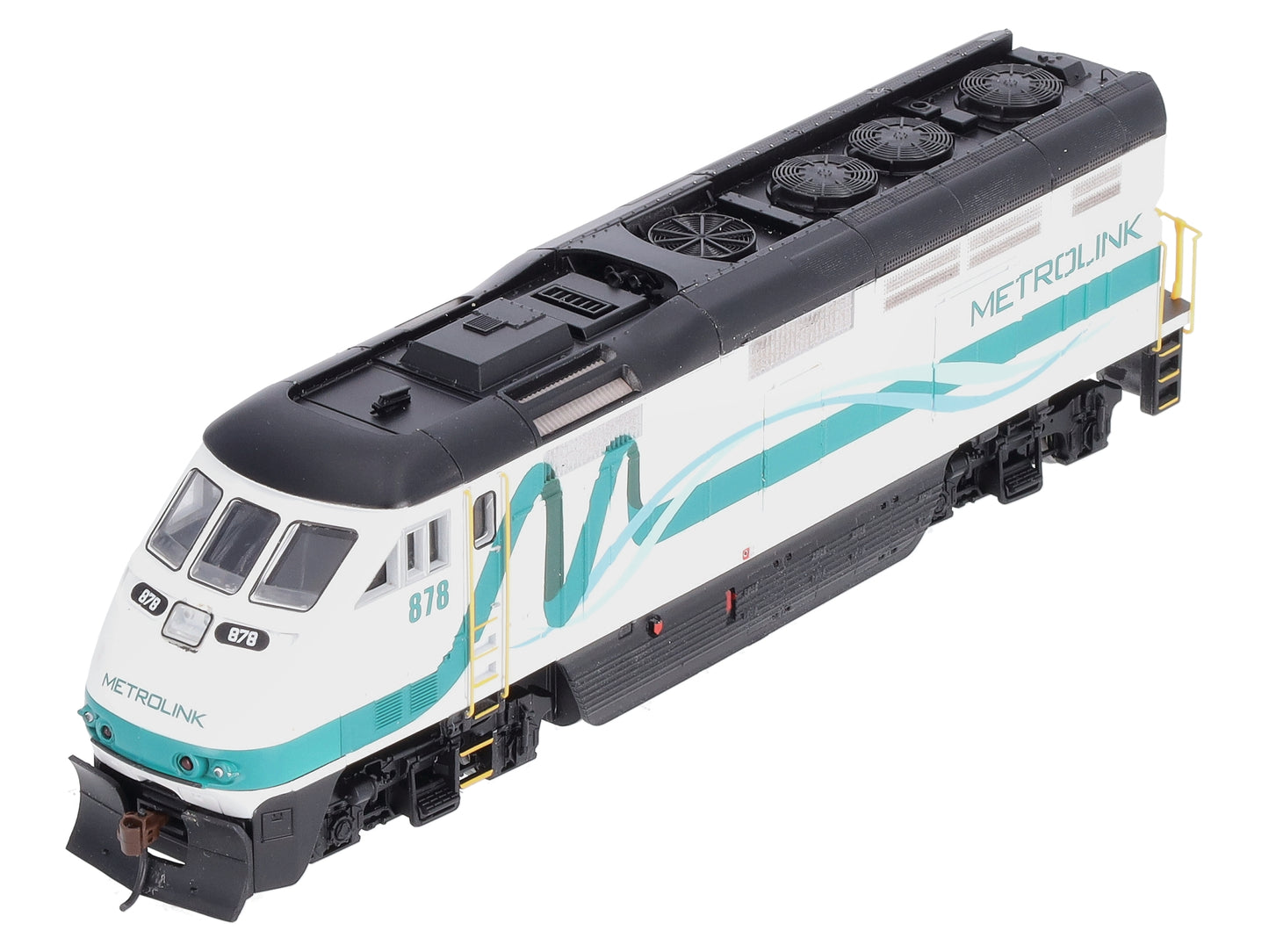 Athearn 26351 HO Scale Metrolink EMD F59PHI Diesel Locomotive #878